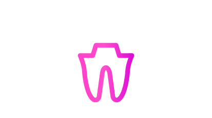 Icon of tooth with clean bubbles on it